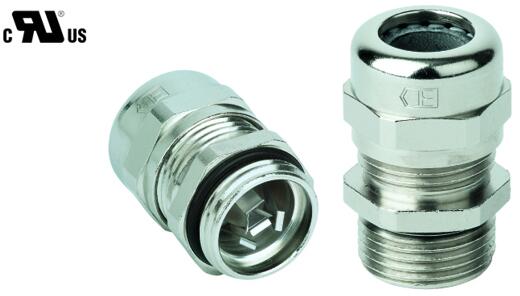 Jacob 50.663M/EMVD PERFECT EMV-Kabelverschraubung, integrierte Zugentlastung, IP68, Gewindelänge 10mm, 63x1,5mm