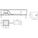 Trilux Kompaktes LED-Downlight SNS QC5 HRVFL-19 20-840 ETDD, silbergrau (9002021013)