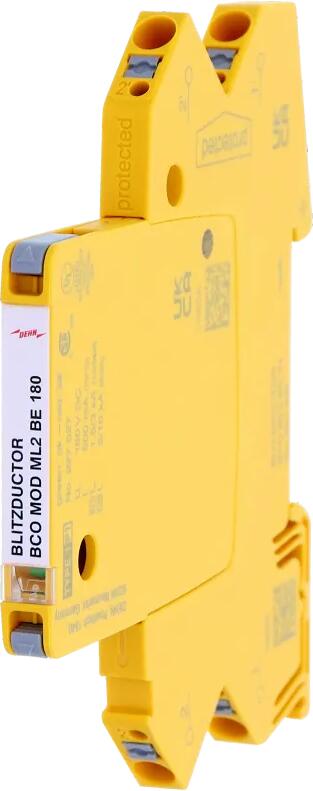 Dehn BCO ML2 BE 180 Modularer Kombiableiter für 2 Einzeladern BLITZDUCTORconnect mit Statusanzeige (927227)