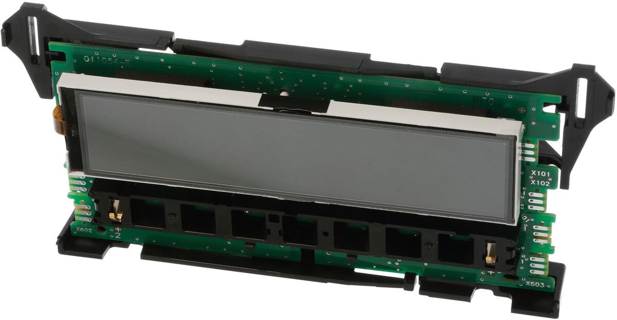 Bosch Siemens 11030574 Bedienmodul unprogrammiert, Programmierung mit KD-Software iService und Kalibrierung, der Touch-Sensortasten mit Prüfstempel er