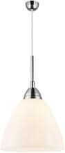 Nordlux Read 20 Pendelleuchte, E27, IP20, 60W, dimmbar, opalweiß (73163010)