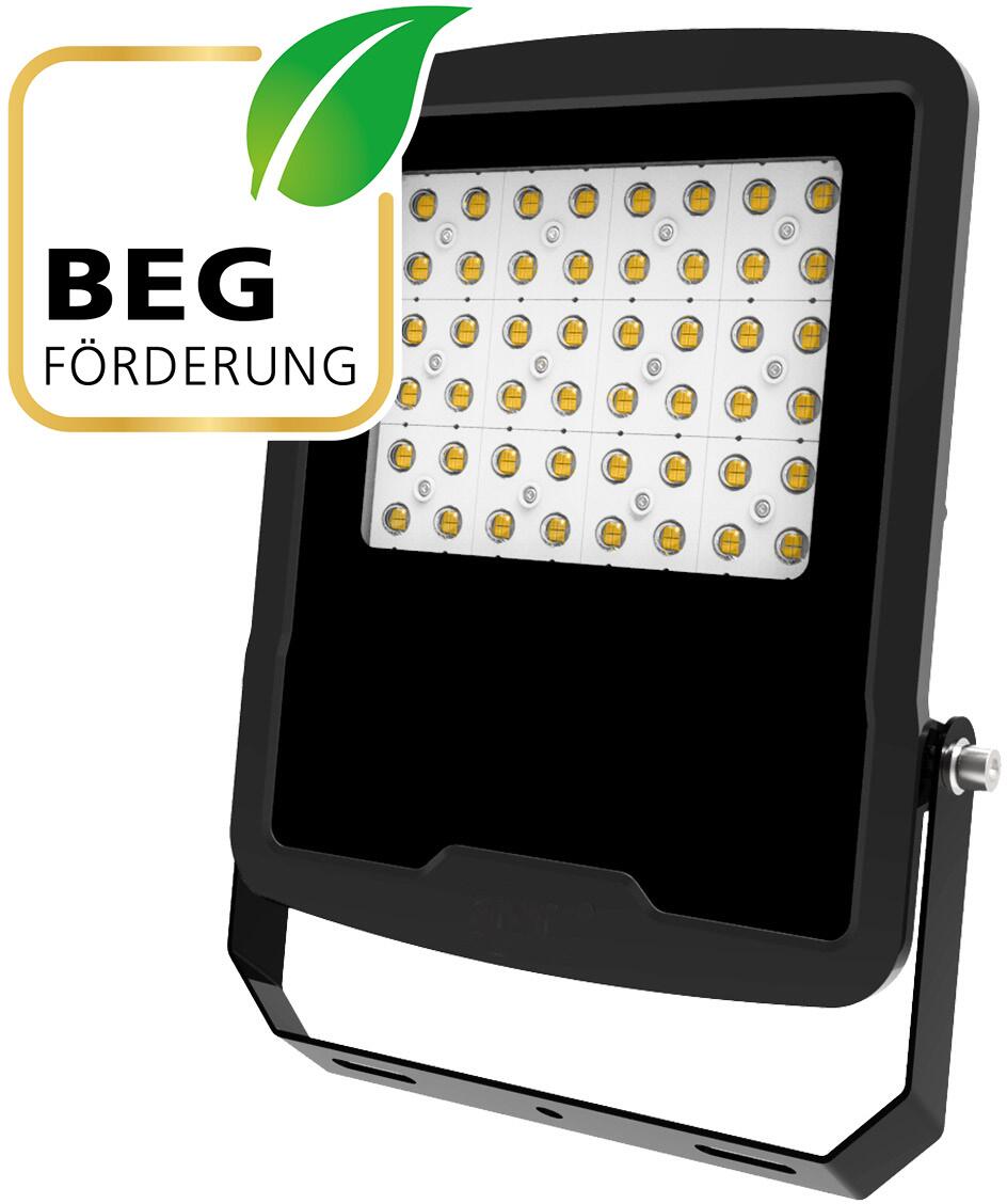 EVN PANTHERA LED Fluter, IP65, 150W, 4000K, 18750lm, 220-240V/AC, schwarz (LFE1500940)