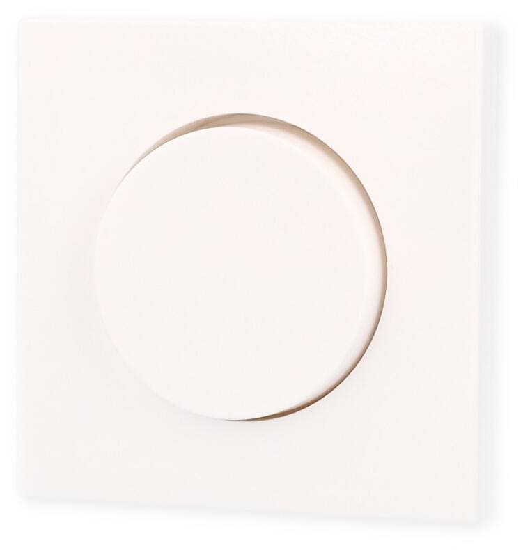 JUNG LS1740WW Abdeckung mit Drehknopf, Duroplast, Serie LS, alpinweiß