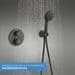 GROHE Precision Thermostat Duschsystem, Unterputz, Quickfix, mit Vitalio Start 250, mattschwarz (348832430)