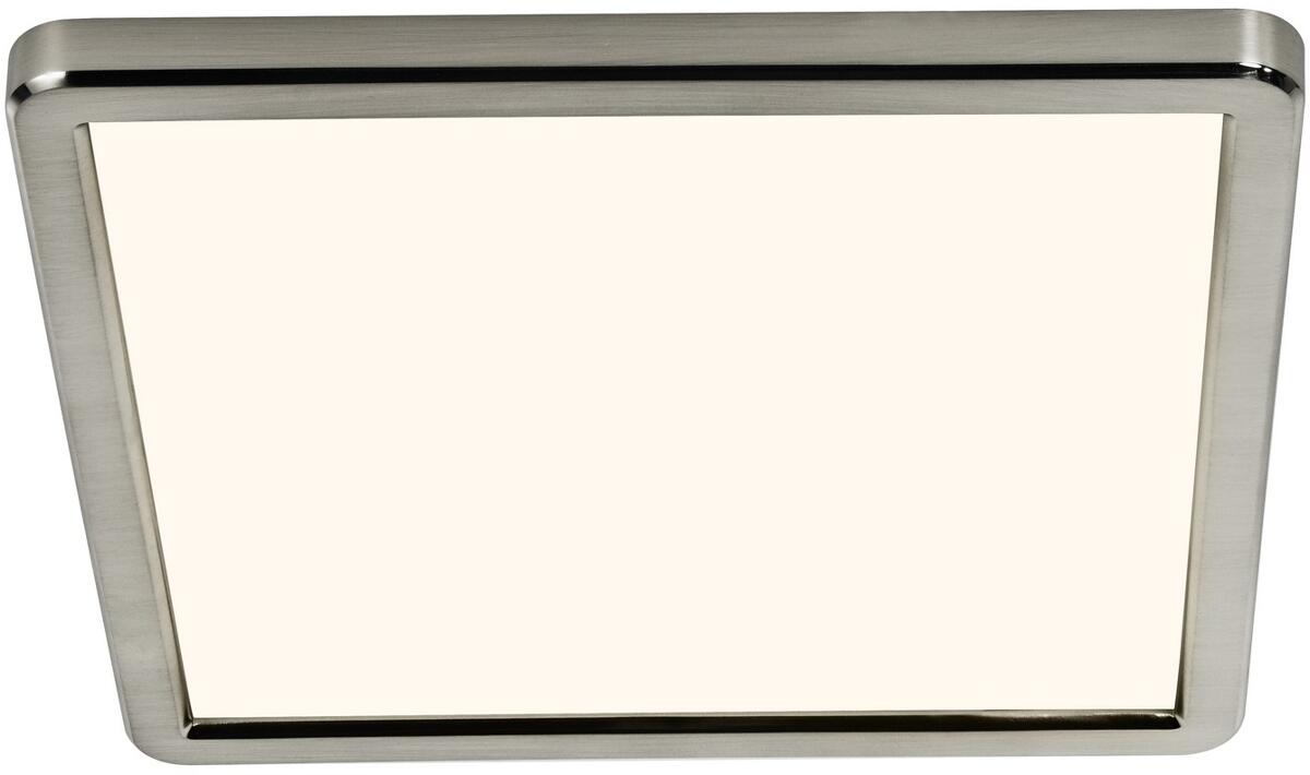 Nordlux Oja 29 Square 3000/4000K 3-Step Deckenleuchte, LED-Module, IP20, 1600lm, 14,5W, Nickel gebürstet (2015056155)