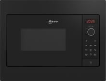 Neff HLAWG25S3 Einbau-Mikrowelle, 800W, 20L, Easy Clock, LED Display, LED Beleuchtung, EasyClean, schwarz