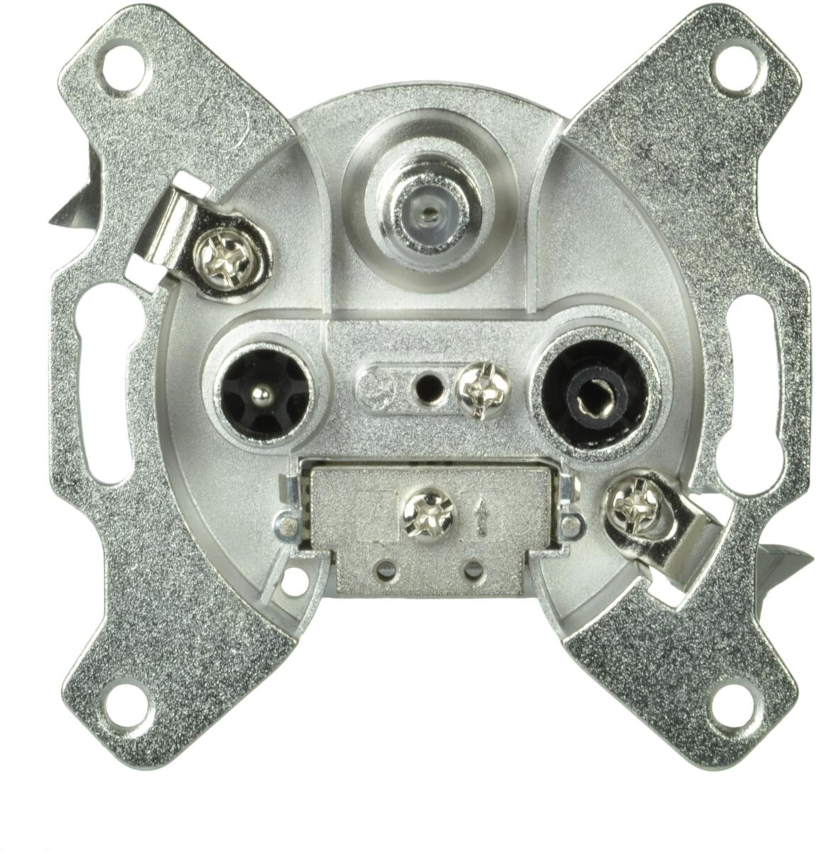 Elso 162310 Antennensteckdose Stichleitungsdose ad=2dB bis 2400 MHz, Einsätze