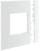 Hager Rahmenblende modular für BRH,BRA, BRS Brüstungskanal, 120 mm Oberteil, halogenfrei
