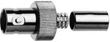 Telegärtner BNC-Kabelbuchse Crimp G1 (RG-58C/U) crimp/crimp. silber (100023410)