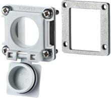 METZ CONNECT E-DAT Industry IP67 V6 Anschlussdose für Keystone mit Montageset (1309413303-E)