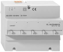 Rutenbeck (23510503) SR 5TX GB REG-Switch, 10/100/1000Mbit/s, für 5 Endgeräte, lichtgrau