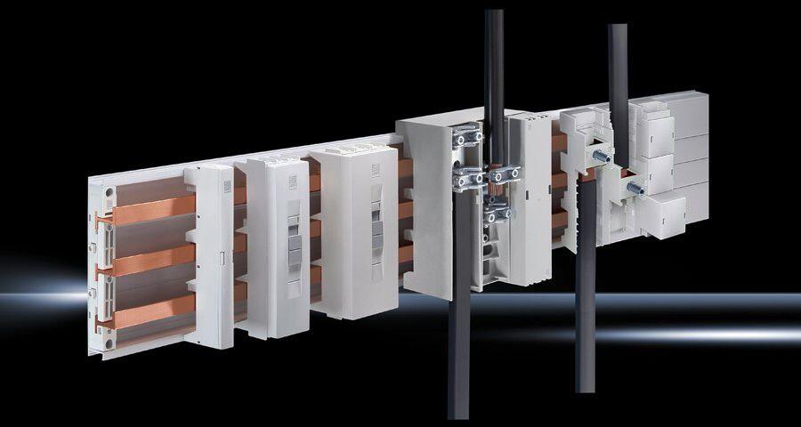 Rittal SV 9342.320 Anschlussadapter, 1600 A, 690 V, 3-polig, Leitungsabgang oben/unten, Klemmraum BH: 65x22/27 mm