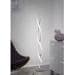 Paul Neuhaus LED Stehleuchte, stahlfarben, geschwungene Form, dimmbar, modern, design, 22W, 2700lm (9140-55)