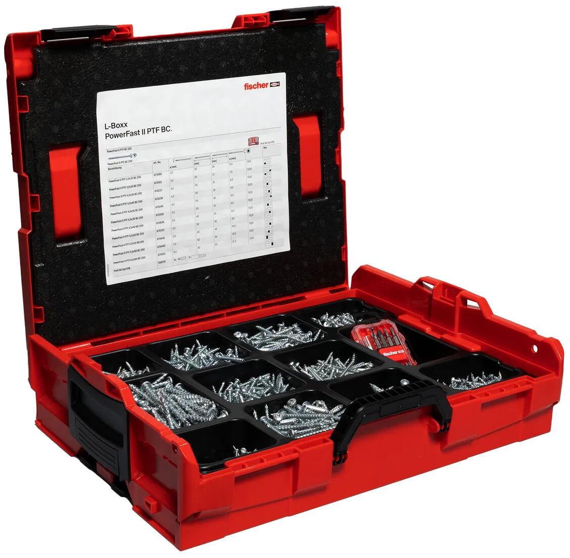 Fischer L-BOXX 102 PowerFast II PH Schrauben (568480)