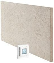 DIMPLEX MH 7 PAM Set Infrarot-Natursteinheizung, 650W, Horizontale oder vertikale Wandmontage, gebürstete Sandsteinoptik ( 380370 )