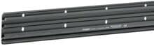 Hager SL200801 Sockelleistenkanal-Unterteil, PVC Recyclat 30% zu SL 20x80mm, 3 Kammern, 2m, schwarz