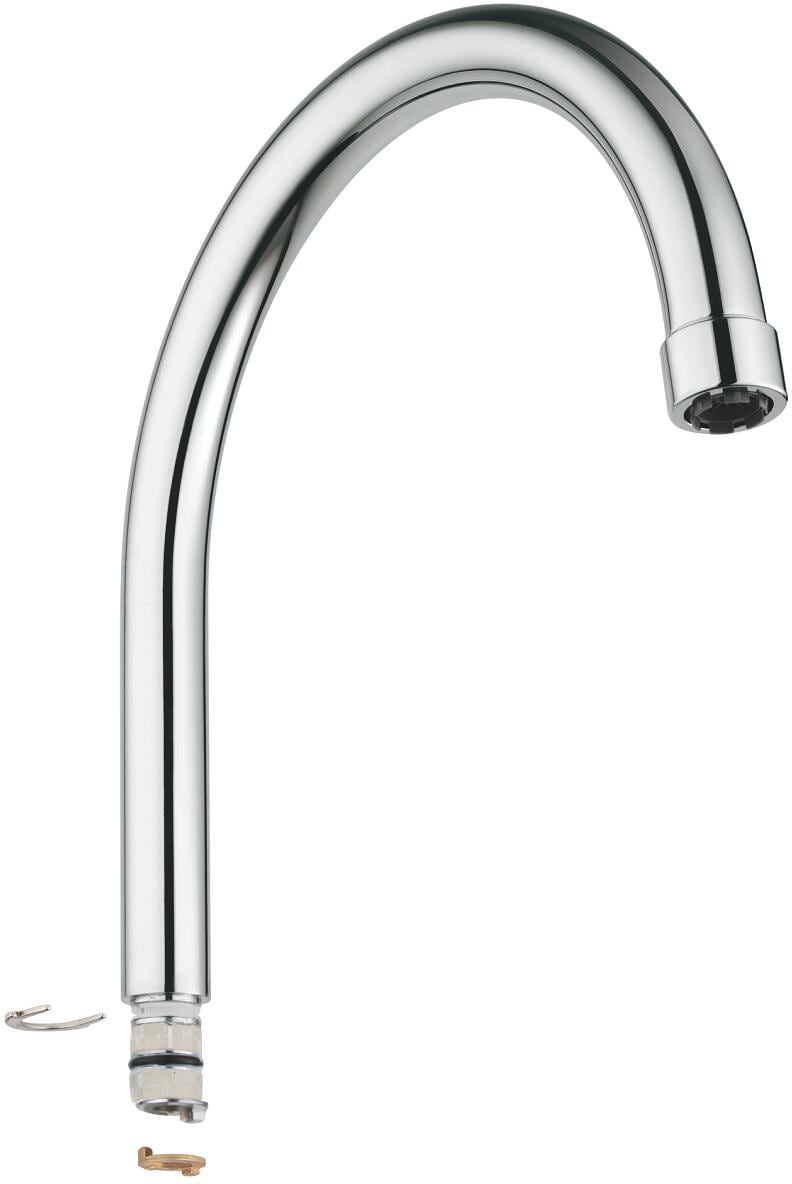 Grohe Costa-L Badarmatur – Mit Kochendwasserhahn & Umsteller Bad/Dusche, Auslauf 12 Cm, Chrom