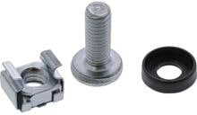 InLine Käfigmutternset M6, Unterlegscheiben, Schrauben