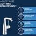 GROHE Essence New Einhebelmischer, chrom (23463001)