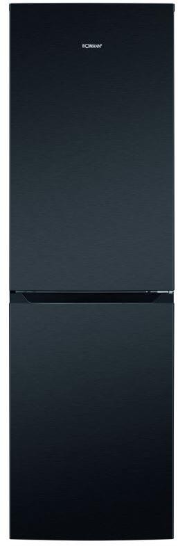 Bomann KG 7360 Stand Kühl-Gefrierkombination, 54,5cm breit, 247 L, Total No Frost, MultiAirflow-System, Schnellgefrierfunktion, schwarz/Edelstahl-Opti