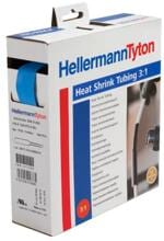 Hellermann HIS-3-6/2-PO-X-BU Warmschrumpfschlauch, 5m, 3:1, blau (308-30606)