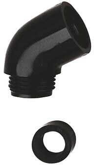 GROHE Adapter 1/2"x1/2", schwarz (28812000)