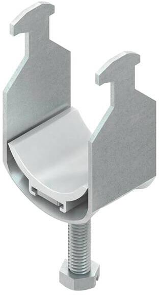 Niedax BAK30 Hammerfuß-Bügelschelle, für 1 Kabel, Dm. 26-30mm feuerverzinkt