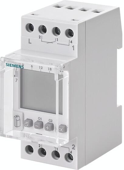 Siemens 7LF4532-0 Wochenzeitschaltuhr, 16A, 2-Kanal (7LF45320)