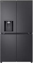 LG GMF960EV2E Stand Side-by-Side Kombination Multidoor, 91,4 cm breit, 645 L, Total NoFrost, Festwasseranschluss, Eis-/ und Wasserspender, WLAN, Black Steel
