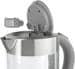 Bosch TWK7090B Wasserkocher, 2200W, 1,5L, Hitzebeständiges Glas, Abschaltautomatik, Überhitzungs-/Trockengehschutz, Lift-Switch-off, Edelstahl/Glas