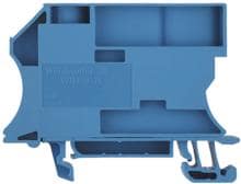 Weidmüller WNT 35 N Neutralleiter-Trenn Reihenklemme, Sammelschienenanschluss, 35 mm², 400V, 125A, gleitend, blau