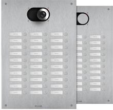 Comelit IX0330 Frontplatte Switch, 30 Teilnehmer, 3-reihig, V4A, SB2, 448,9x302,9x2,5 mm