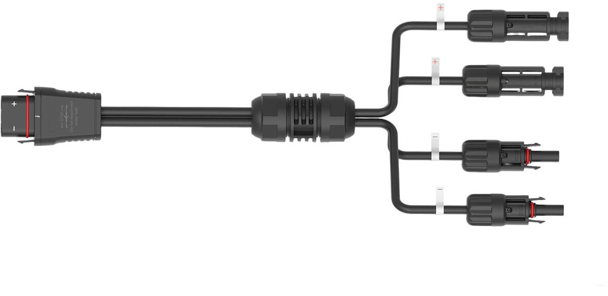Sunshare Glory-MC4-Kabel MC4-Adapterkabel 0,5 m Länge, für Sunshare Glory Speicher – zum Anschluss von Solarmodulen anderer Marken (SR-GSL-MC4-1)