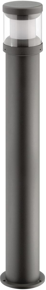 LCD Standleuchte, lang, 23 Watt, E27, graphit (1262)