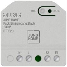 Jung BTPB2U JUNG HOME Puck Binäreingang 2fach, 230 V ~