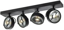 SLV KALU Indoor Wand- und Deckenaufbauleuchte, quad, QPAR111, 4x75W