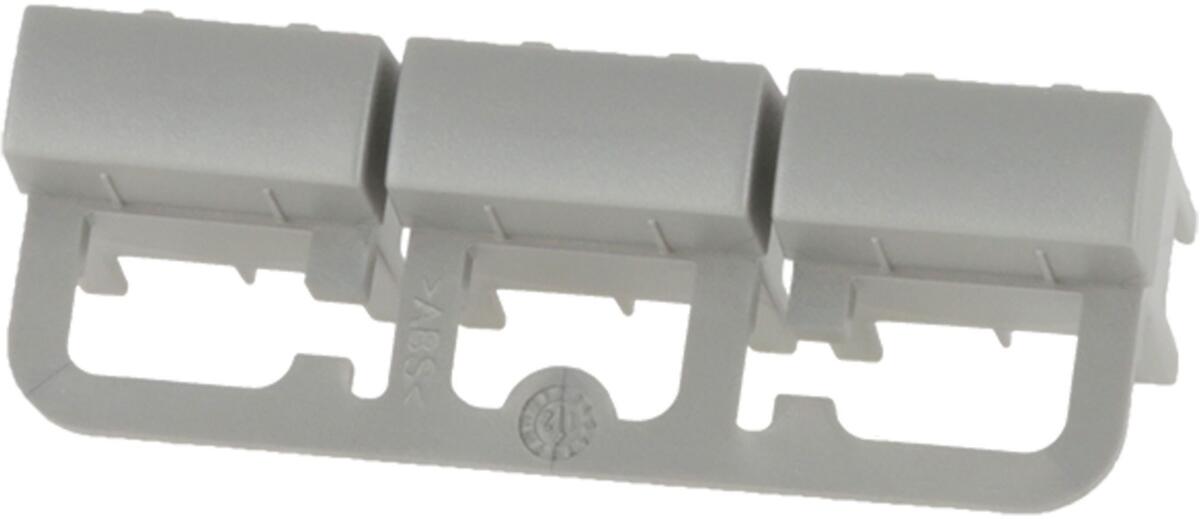 Bosch Siemens 00615058 Tastensatz, Edelstahlfarbig, 3 Extratasten, kürzbar