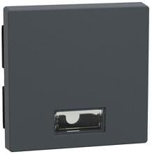 Merten 433814 Wippe mit rechteckigem Symbolfenster, System M, IP20, anthrazit matt
