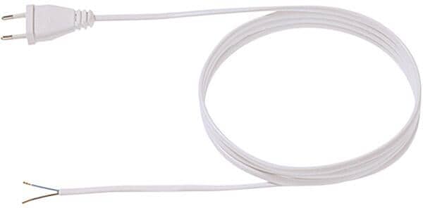 Bachmann Zuleitung, H03VVH2-F, 2x0,75, 3m, schwarz (202.185)