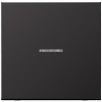 Jung AL101KO5D Wippe mit Lichtleiter, Serie LS, dark (lackiertes Aluminium)