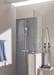 GROHE Euphoria System 210 Duschsystem mit Thermostatbatterie, für die Wandmontage, chrom (27964000)