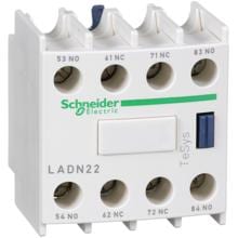 Schneider Electric LADN22 Hilfsschalterblock, 10A, 2Ö+2S