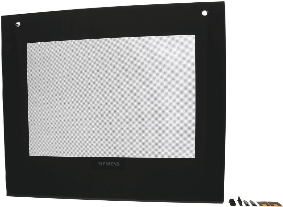 Bosch Siemens 00680644 Frontglasscheibe, SCHWARZ