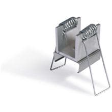 Brumberg Federhalter-Set für Hohldecken (2 Stück) aluminium roh (53012000)