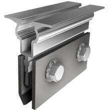 SL Rack DFalzCu für Kupfer-Doppelfalzdächer, horizontal, Aluminium (11401-03)