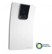 Steinel HPD2 IP Optischer Sensor, mit Temperatur- und Luftfeuchtesensoren, Wandmontage, Aufputz, weiß (033965)