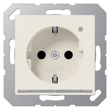 Jung A1520-OLNW SCHUKO Steckdose, 16 A, 250 V ~, weiß