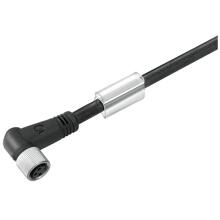 Weidmüller SAIL-M8BW-4-5.0U Sensor/Aktor-Leitung, Einseitig offen, M8, 4-polig, Buchse, gewinkelt, PUR, 5 m (9456150500)