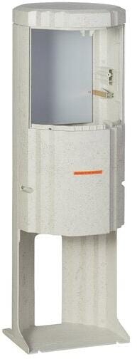 ABN SL115P Freiluftsäule Rondo mit Montageplatte