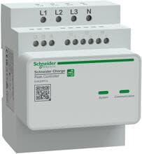 Schneider Electric Schneider Charge Peak Controller, Anti-Auslöse-Modul, Überlastschutz, 3-phasig, PLC, Pairing mit 1 Wallbox, weiß (EVA2HPC3)